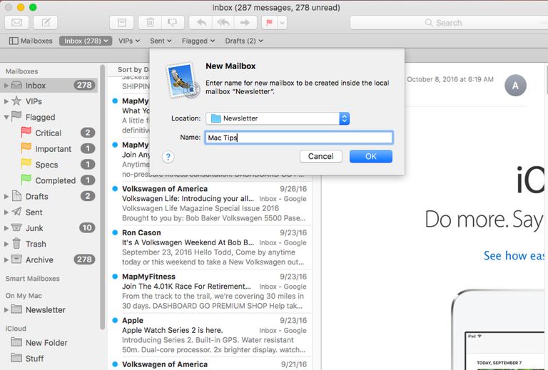 Linking Mail App On Iphone And Mac